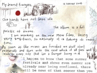 Frengers Letter by Jonas Bjerre