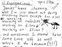 Frengerinos Letter by Jonas Bjerre